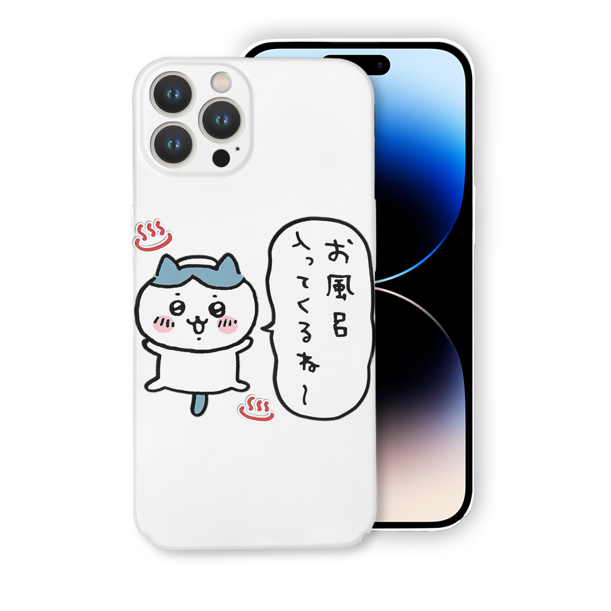 （画像用） ちいかわ ハチワレ Chii-kawa hachiware 【iPhone 14シリーズ対応】ハードケース
